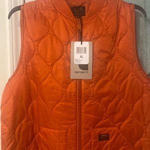 Carhart volt orange vest